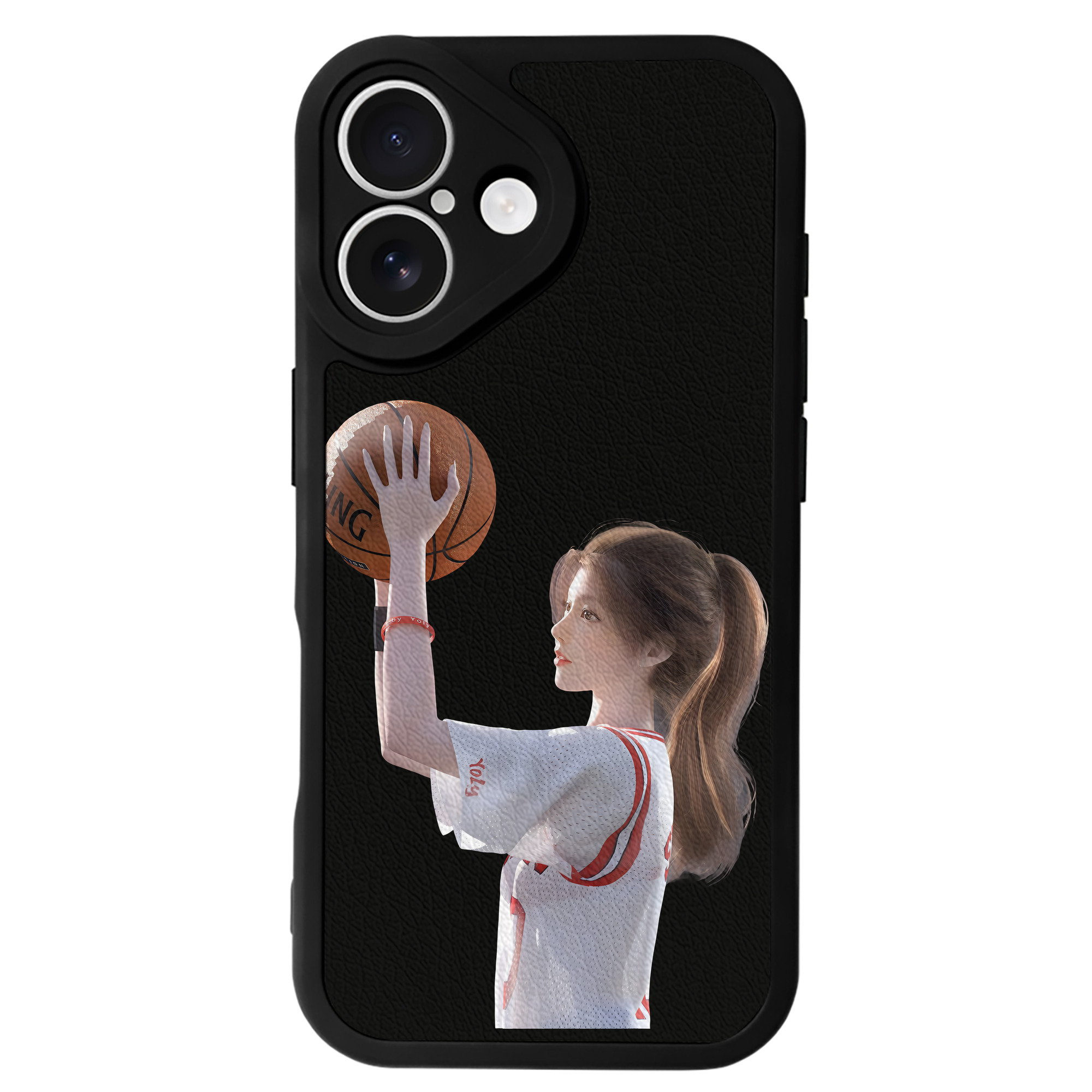 （画像用） SLAM DUNK／スラムダンク 【iPhone 16シリーズ対応】シリコンスマホケース（レザー調） 材質：シリコン
